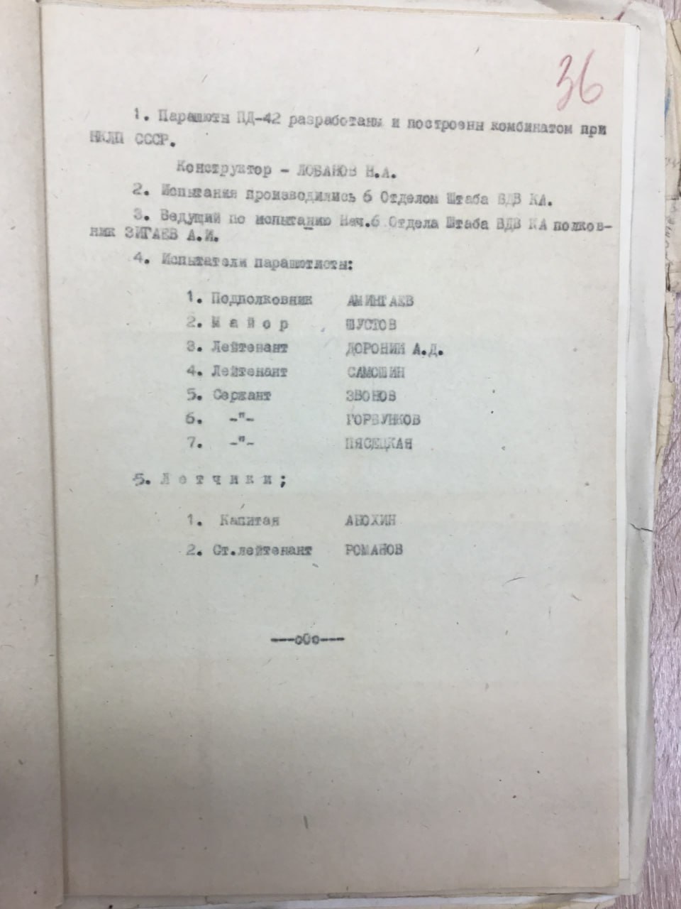 ПАРАШЮТ ПД-42