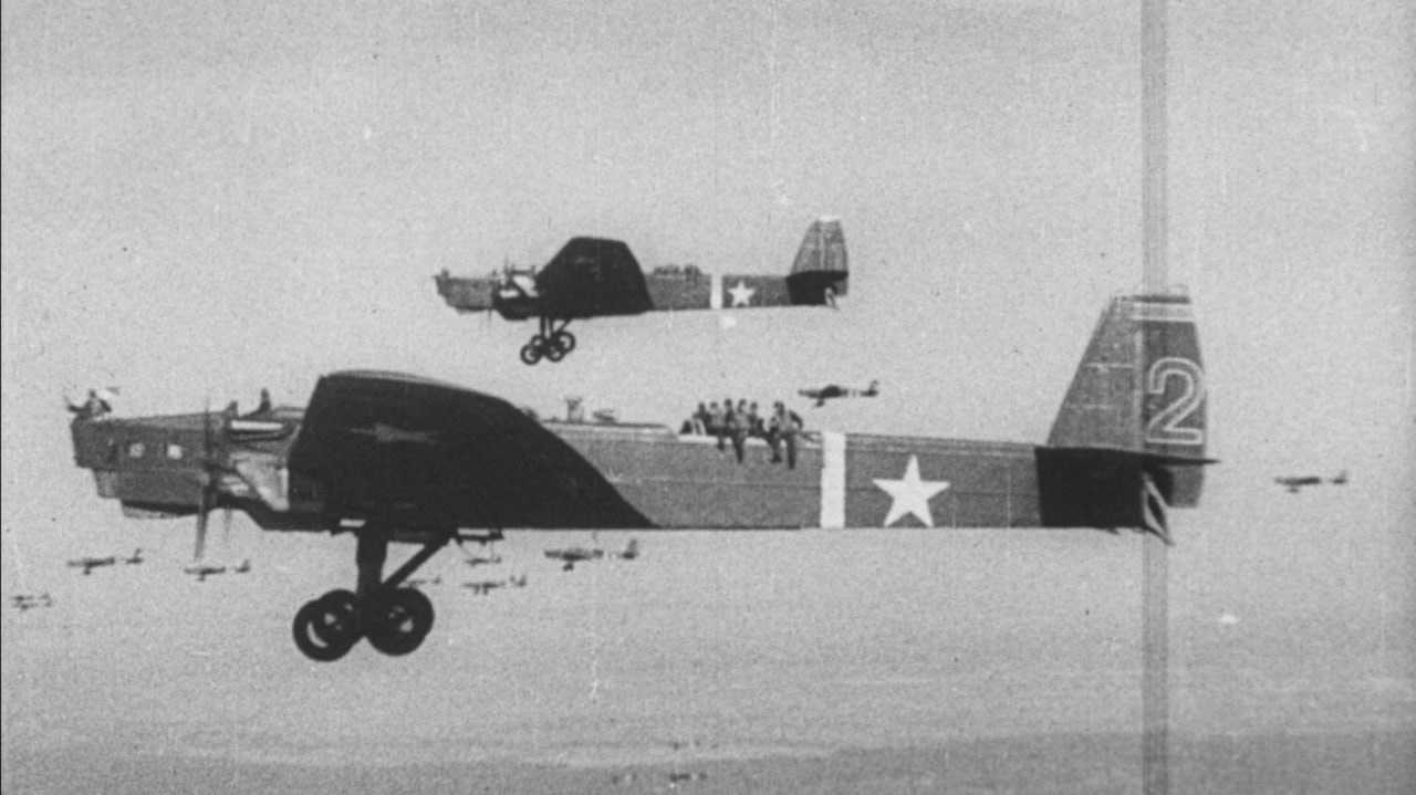 Схема организации парашютного десанта на 1943 год