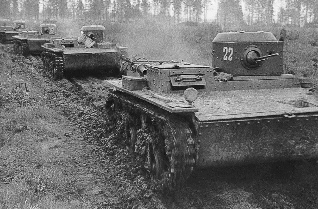 И снова танки Т-38, Т-40 в помощь десанту